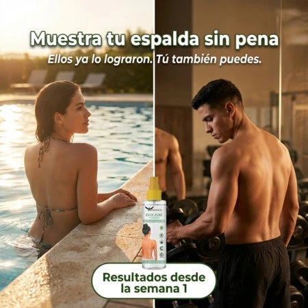 Back Acne Spray — Elimina el Acné en la Espalda