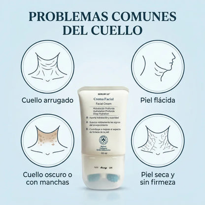 Crema Reafirmante con Rodillo: Cuello Más Firme y Sin Arrugas en 3 Semanas