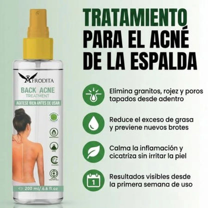 Back Acne Spray — Elimina el Acné en la Espalda