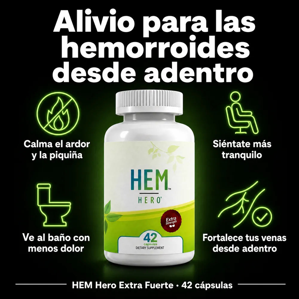 Alivio para las hemorroides desde adentro