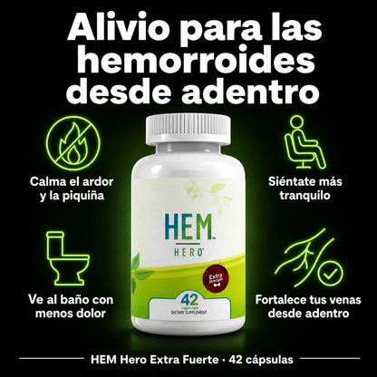 Alivio para las hemorroides desde adentro