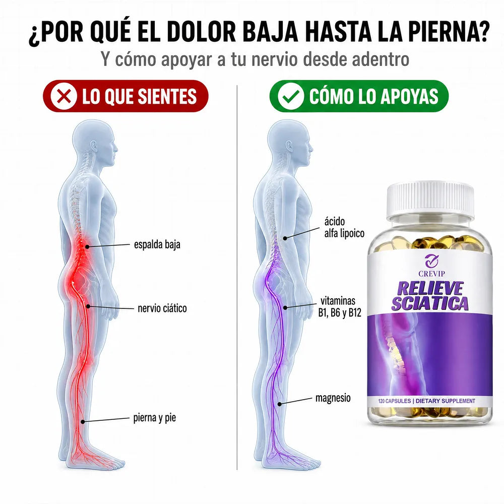 Por qué el dolor baja hasta la pierna
